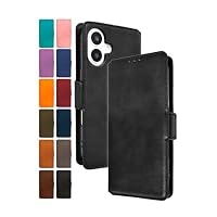 Amazon.co.jp: シズカウィルRe iPhone 16 ケース カバー 手帳型 本革調